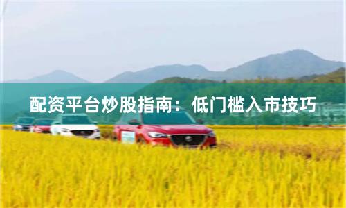 配资平台炒股指南：低门槛入市技巧